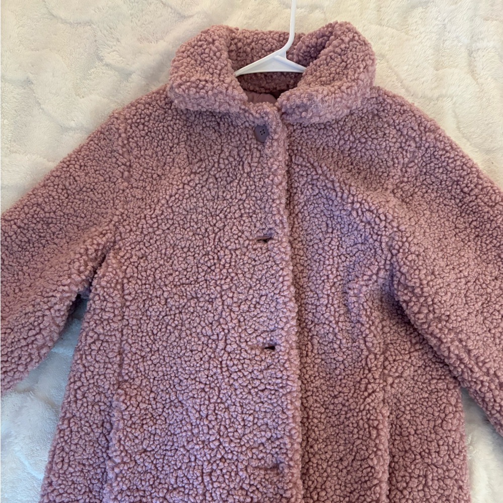 Crewcuts Pink Puffer Jacket Plush Warmth